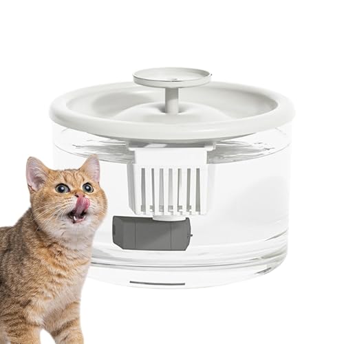 Lnhgh Automatischer Haustierwasserspender, automatischer Katzenwasserbrunnen | Pet Water Dispenser Feeder Fountain | Ultra Hund Waterer, Trinkbrunnen große Kapazität für Innenkatzen, Hunde, mehrere von Lnhgh