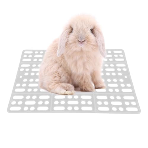 Lnhgh Bunny Mats für Käfige, Hasenkratzpad,Non -Slip -Spielstall Ruhungsmatten | Bunte Hamster Polsterung für Boden, Rechteck Haustier Füße Pads für kleines Tier von Lnhgh