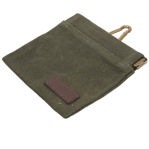 Loboo Idea Leckerli-Tasche für Hunde, Taillenclip, große Kapazität, Hundetraining, Leckerli-Tasche, Hundespaziergänge, Snack-Tasche, Outdoor-Training, Spazierengehen (OD Green) von Loboo Idea