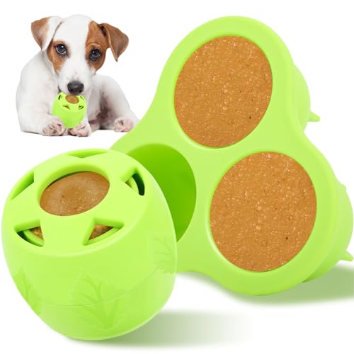 Loboo Idea Pet Leaky Food Ball Rubber Teeth Grinding Bite Resistance Dog Toy Interactive Dogs Pets Medium Small Puppy von Loboo Idea