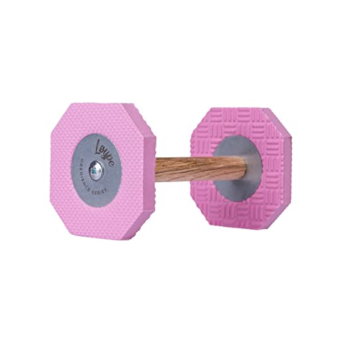 Løype Hantel Hundespielzeug Apportierspielzeug für Hundetraining, Obedience Training für Hunde, Ausbildungshilfe Spielzeug aus leichtem Schaumstoff (Pink, S) von Løype