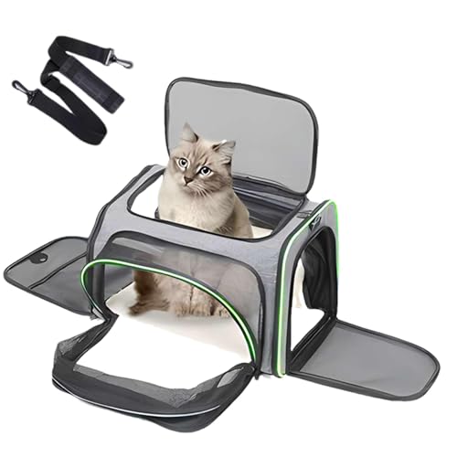 Cat Carrying Bag, Cat Carrying Bag, Mesh Foldable Pet Carry Bag, Portable Pet Carrier for Resting and Daily Life, Dog Bag for Walking and Sleeping Comfort Portable Cat and Dog Carrying Bag von Lokaquk