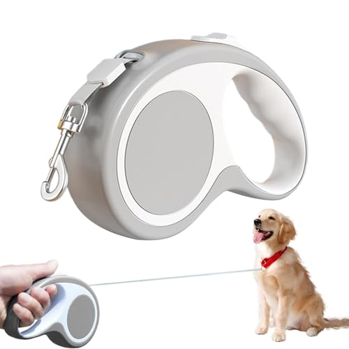 Extendable Dog, Retractable Dog, Dog Collars, Heavy Duty Harnesses & Leashes, Metal Locking Buckle (M, L, XL) for Walking Jogging Running Camping Hiking von Lokaquk