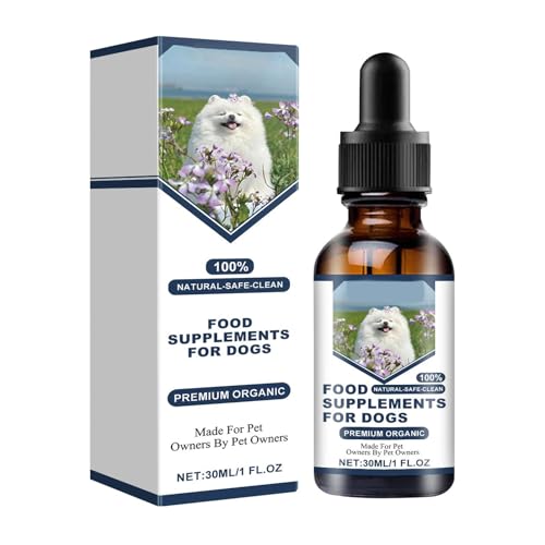 Lokaquk Dog Supplements Drops, Pet Care Products, Dog Supplements Drops – 30ml Immune Support Drops for Dogs, Nourishing Health Care Nutrition Supplement for Enhanced Well-Being von Lokaquk