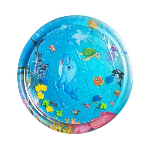 Lokaquk Katze Flüssige Spielmatte | Kätzchen Aqua Spielmatte | Katze Wasser Splash Pad, Katze Wasser Anreicherung Matte, Aqua Adventure Matte, Katze Wasser Spaß Zone, Haustier Wasser Splash Matte, von Lokaquk