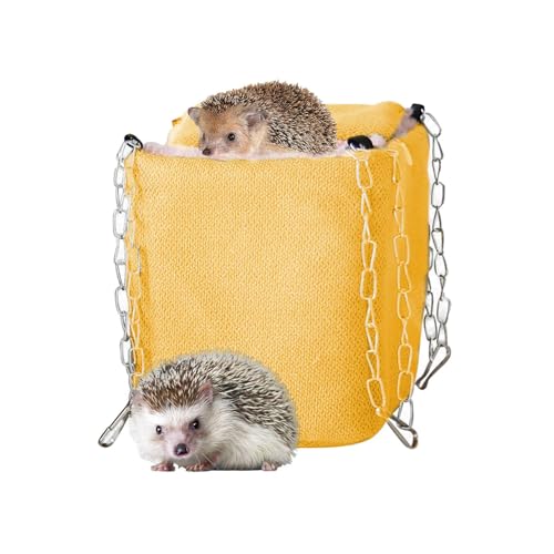 Lokaquk Pet Hammock for Cage, Versatile Ferret Bed and Hamster Hammock, Warm Chinchilla Bed and Sugar Glider Nest, Ideal for Hamsters, Squirrels, and Ferrets to Relax and Rest Comfortably von Lokaquk