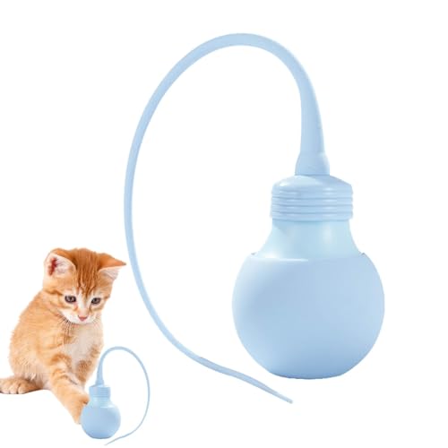 Lokaquk Smart Tail Cat Toy, Automatic Pet Cat Electric Tail Toy, Silicone Tail Teaser Toy for Small, Medium, and Large Cats, Interactive Play for Bedroom and Study Room, Engaging Cat Entertainment von Lokaquk