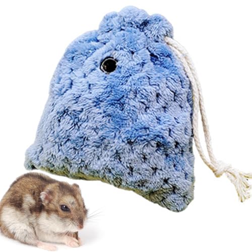 Lokaquk Sugar Glider Bonding Pouch,Warm Sugar Glider Cage | Tragbare Zuckergleiter-Tragetasche mit Kordelzug für Eichhörnchen Murmelsets von Lokaquk