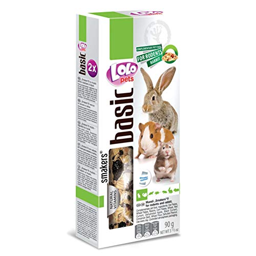 Lolo Pets Kräcker Müsli für Hamster, 10er Pack (10 x 90 g) von Lolo Pets