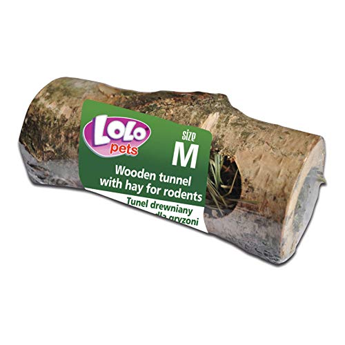 Lolo Pets Tunel Holz Füllung Heu M von Lolo Pets