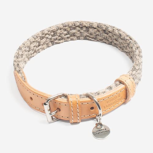 Lords & Labradors Essentials Hundehalsband (XS, Herdwick Pebble) von Lords & Labradors