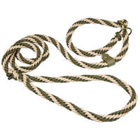 Trendfährte Hunde-Retrieverleine Paracord [L/XL: 1,80 m x 15 mm] von Loulourella