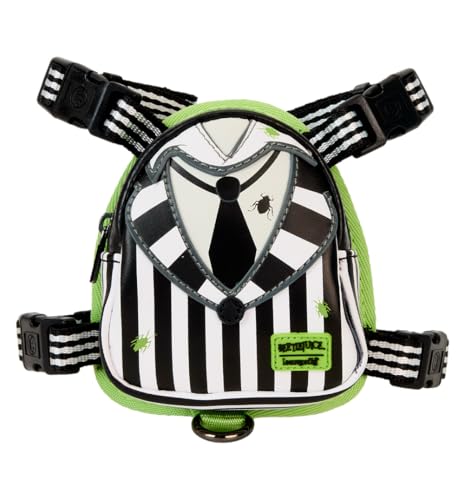 Loungefly Beetlejuice Cosplay Mini Rucksack Hundegeschirr Klein, andere, Einheitsgröße von Loungefly