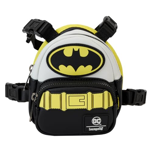 Loungefly DC Comics Batman 85th Anniversary Mini Rucksack Hundegeschirr (Medium) von Loungefly