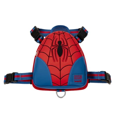 Loungefly Marvel Spider Man Cosplay Hundegeschirr, Größe L von Loungefly