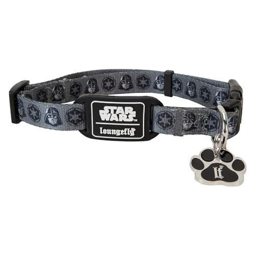 Loungefly Pets Star Wars Darth Vader Hundehalsband, Größe L, Schwarz von Loungefly