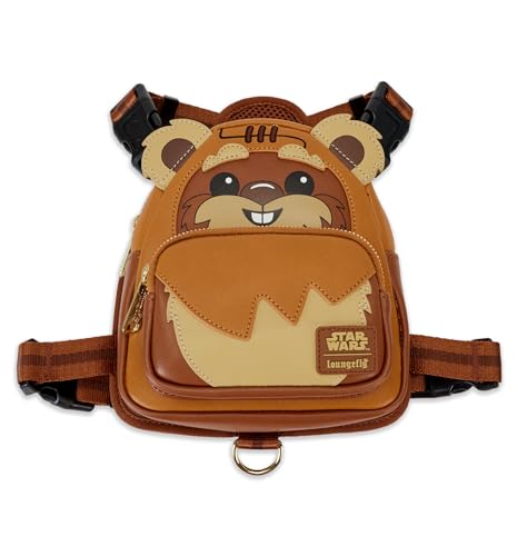 Loungefly Pets Star Wars Ewok Cosplay Mini Rucksack Hundegeschirr (groß) von Loungefly