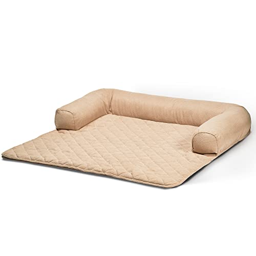 Lous Hundedecke -das Original- Sofadecke, handgefertigtes Hundebett waschbar 90 Grad, Sofaschutz, kleine Hunde, Couckissen, Kofferraumschutz von Lous