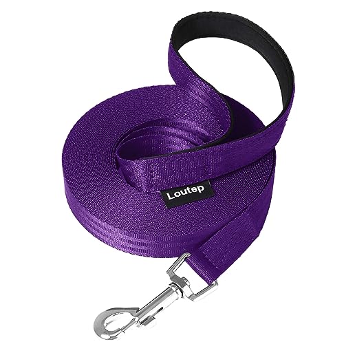 Loutep Schleppleine 3m 5m 10m 15m 20m hundeleine für Hunde kleine große Hund laufleine langlaufleine von Loutep