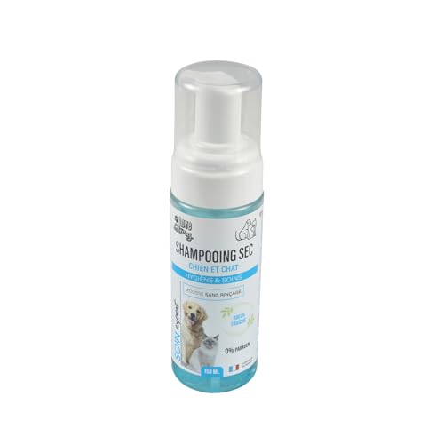 Love Story, Aktives Trockenshampoo für Hunde/Katzen, 150 ml, Lavendel von Love Story