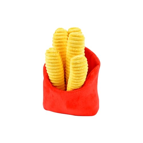 Love Story, Plüsch-Spielzeug, Pommes Frites, Polyester, 12 x 5 x 19 cm von Love Story