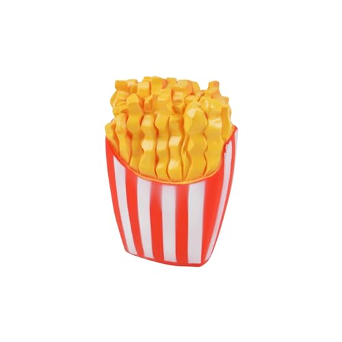 Love Story, Spielzeug Pommes Frites, Vinyl, 9 x 4 x 12,5 cm, Rot/Gelb von Love Story