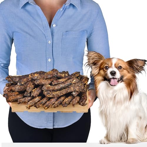 Getrocknete Entenhälse 1 kg | Natürlicher Kausnack für Hunde | Snack ohne Getreide | Proteinreicher Hundesnack von Lovely DOG