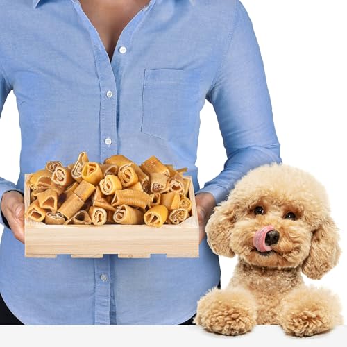 Knusprige Schweinehaut 1 kg | Natürlicher Kauartikel für Hunde | Leckerer Snack | Premium-Qualität von Lovely DOG