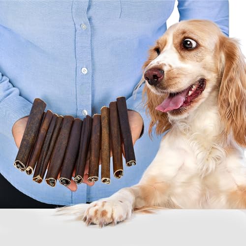 Kolagen Sticks für Hunde (10 stück) | Gelenkgesundheit | Hautpflege und Fellpflege | Zahnpflege | Naturkausnack | 100% natürliche Zutaten | hoher Proteingehalt | energiereicher Hundesnack | Unterstütz von Lovely DOG