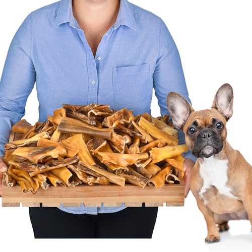 Rinderkopfhaut (5kg) | Hundeleckerli | Hunde leckerlis | Kauknochen Hund | Rinderkopfhaut für Hunde | Leckerli Hund | Ochsenziemer Hund (5 kg (1er Pack)) von Lovely DOG