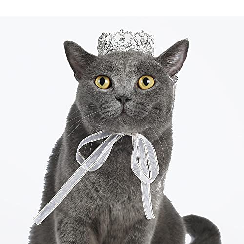 Lovelyshop Pet Series Royal Strass Mini Full Round Hunde/Katze Krone für Kostüm kleine Hunde Haar-Zubehör von Lovelyshop