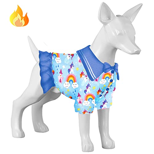 LovinPet XXS Hundejacken – Hundekleidung, weicher Flanell, warmer Hunde-Wintermantel, aktualisierter hautfreundlicher Stoff, sieben Farben, Hundebekleidung für Herbst und Winter, klein von LovinPet