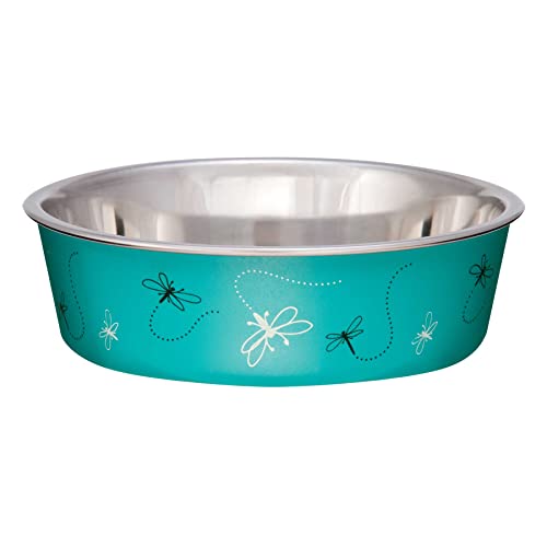 LOVING PETS Bella Bowl Designer & Expressions Hundenapf, klein, Libelle, Türkis von Loving Pets