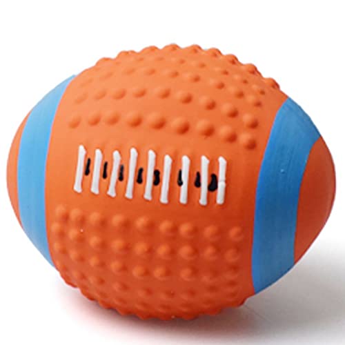 Lpitoy Quietschender Hundeball, Latex-Gummi, Hundespielzeug, Kauball, Apportierball, Hundeball Zum Werfen, Apportierspielzeug Für Welpen, Hunde, Katzen, Interaktives Hundespielzeug, Zahnreinigung, von Lpitoy