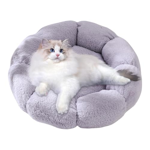 Cat Beds for Indoor Cats | Soft Cat Bed | Warm Cat Bed | Flower Cat Cave | Calming Pet Bed Ultra Plush Calming Bed for Indoor Cats Soft Cat House Soft Cat House von Lpsdssre