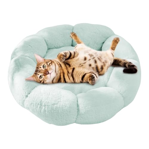 Cat Beds for Indoor Cats | Soft Cat Bed | Warm Cat Bed | Flower Cat Cave | Calming Pet Bed Ultra Plush Calming Bed for Indoor Cats Soft Cat House Soft Cat House von Lpsdssre