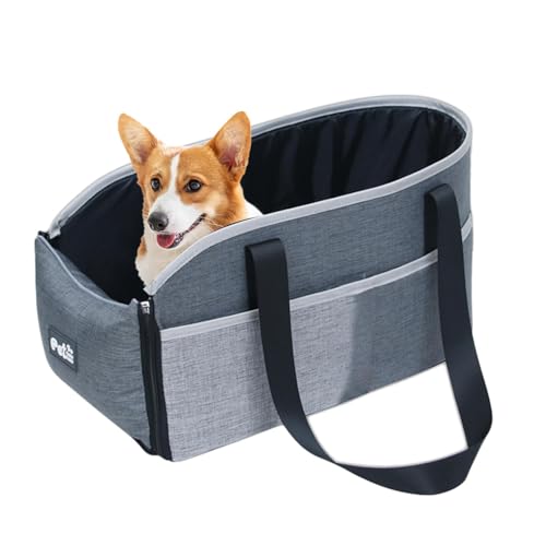 Dog Car Seat | Small Dog Car Seat | Console Dog Seat | Pet Seat for Car | Center Console Dog Carrier Versatile All Season Pet Seat for Small Dogs Center Console Cat Seat von Lpsdssre