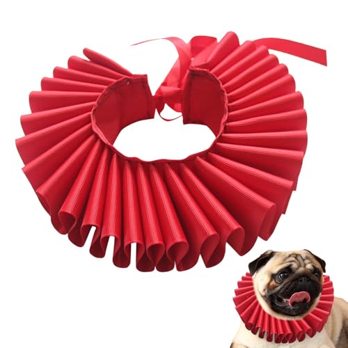 Dog Renaissance Elizabethan Ruff Collar | Pet Costume Neck Collar | Dog Ruffled Collar | Cat Dog Neck Ruffle | Elizabethan Pet Collar Versatile and Fashionable Design for Dog Ruffled Neck Collar von Lpsdssre