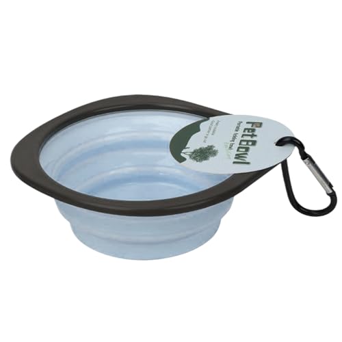 Haustierklappschale, Tragbare Schüssel, Faltbare Haustierfutterhäuse Mit Carabiner-Clip, Verschüttetem Und Stabil, Leicht Zu Reinigen, Kompakt, 15.7x14x5 cm, Für Aktivitäten Im Freien Haustierklappschale, Tragbare Schüssel, Faltbare Haustierfutterhäuse Mit Carabiner-Clip, Verschüttetem Und Stabil, Leicht Zu Reinigen, Kompakt, 15.7x14x5 cm, Für Aktivitäten Im Freien von Lpsdssre