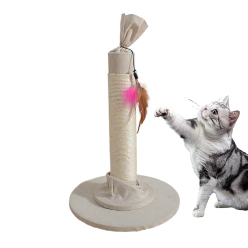 Kratzbaum für Katzen, Süßigkeiten-Design, hoher Kratzbaum, 53 cm, für den Innenbereich, einzigartiges Süßigkeiten-Design für Hauskatzen, stabile große Kratzstange von Lpsdssre