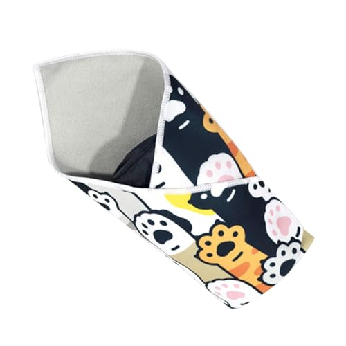 Lpsdssre Cat Grooming Wrap | Cat Burrito Wrap | Pet Grooming Tool | Cat Restraint Bag | Anti Scratch Cat Wrap Adjustable and Versatile for Nail Trimming Cat Nail Trimming Restraint Wrap von Lpsdssre