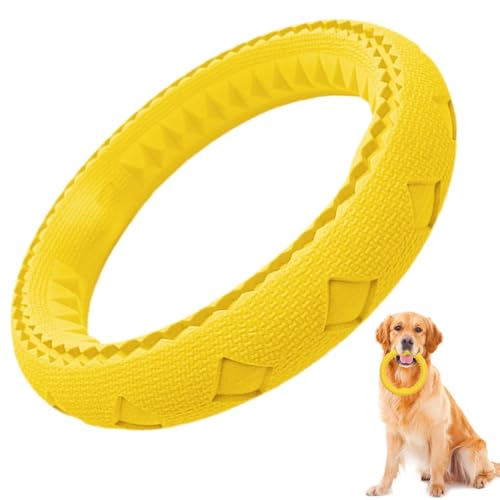 Lpsdssre Dog Chew Ring | Soft Rubber Chew Toy | Durable Pet Chew Ring | Interactive Pet Toy | Dog Training Toy Interactive and Engaging Training Toy for Medium Large Dogs von Lpsdssre