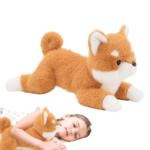 Lpsdssre Dog Stuffed Animal Toy | Comfortable Stuffed Dog | Stuffed Animal for Adults | Snuggly Dog Stuffed Animal | Plush Dog Toy Unique Planking Design for Kids, Adults von Lpsdssre