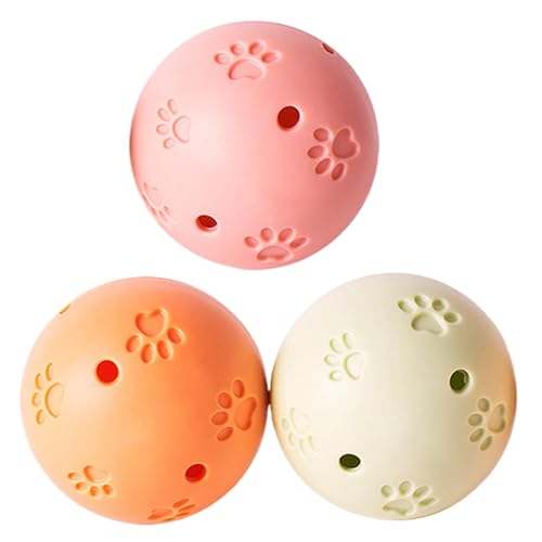 Lpsdssre Katzenbälle Glocken, Interaktives Spielzeugspiel, Farbenfrohe Bälle, Anregende Spielzeit, Unwiderstehliches Design, 4,5 cm, Für Katzen Und Kätzchen von Lpsdssre