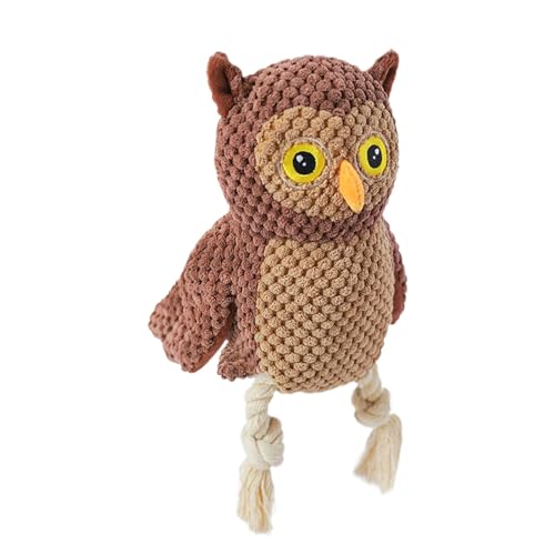 Lpsdssre Owl Dog Toy | Interactive Dog Toy | Dog Toys for Medium Dogs | Pet Chew Toy Owl Shape | Puppy Chew Toy Interactive and Engaging for Small Medium Large Dogs Pet von Lpsdssre