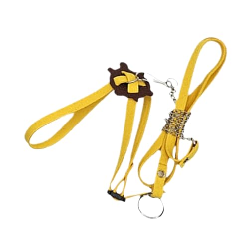 Lpsdssre Turtle Walk Leashes – Verstellbare Geschirr-Leinen, PU-Leder, Outdoor-Kontrollseil, Brustkragen, mehrfarbig, weiche Laufleine, Geschirr für Schildkröten von Lpsdssre