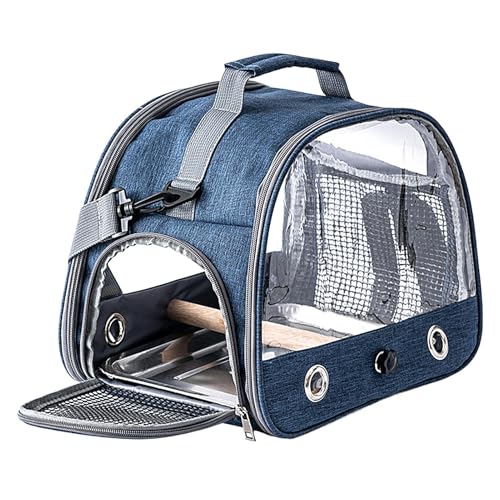 Lpsdssre Vogel-Reisekäfig | Sittich-Tragetasche Rucksack | tragbarer Kleintier-Tragetasche, Outdoor-Reisekäfig für Wellensittiche, Sittiche, Gentoo-, Conures von Lpsdssre