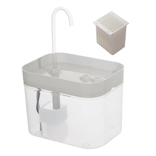 PET Automatischer Wasserspender, Katzentrinkbrunnen, 1,5 L Automatischer Haustierbrunnen, Niedriger Nr. Pumpe, 1,5 L Großer Kapazität, Leicht Zu Warten, 16,5 X 13 X 12 cm, Für Katzen Und Hunde PET Automatischer Wasserspender, Katzentrinkbrunnen, 1,5 L Automatischer Haustierbrunnen, Niedriger Nr. Pumpe, 1,5 L Großer Kapazität, Leicht Zu Warten, 16,5 X 13 X 12 cm, Für Katzen Und Hunde von Lpsdssre