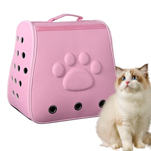 Pet Travel Carrier | Cat Travel Bag | Travel Pet Carrier for Small Dogs | Breathable Pet Bag | Small Dog Carrier Foldable and Space Saving Design for Hiking, Travel, Camping von Lpsdssre