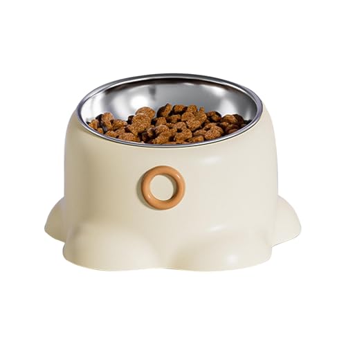 Tilted Pet Bowl | Pet Feeding Bowl | Lightweight Pet Bowl | Backyard Pet Accessories | Pet Water Bowl Versatile Indoor Outdoor Use for Large, Medium, Small Cats von Lpsdssre